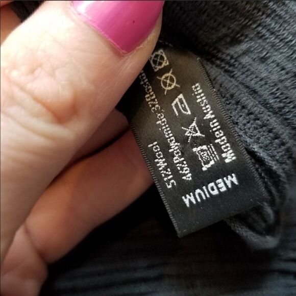 𝅺euc Wolford merino textured long sleeve mock neck - Picture 8 of 12